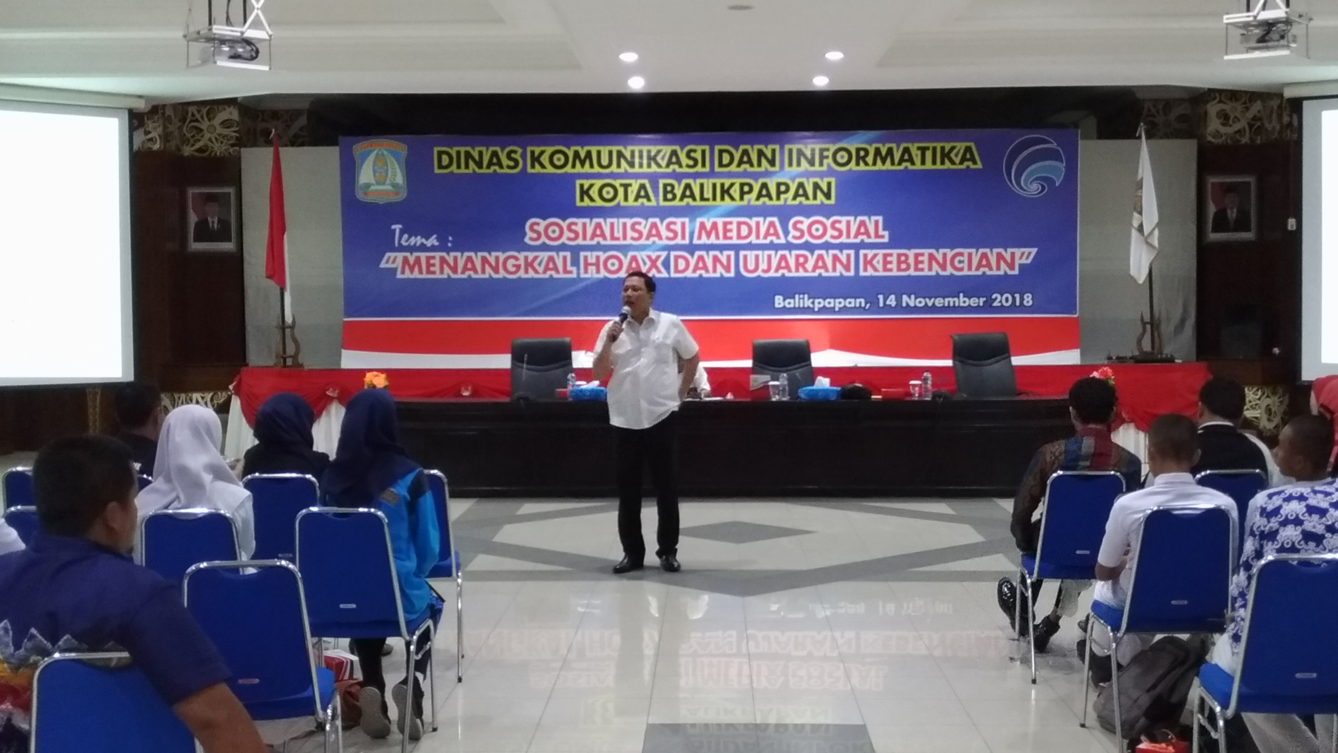 Pelajar Balikpapan Diajak Menangkal Hoaks dan Ujaran Kebencian
